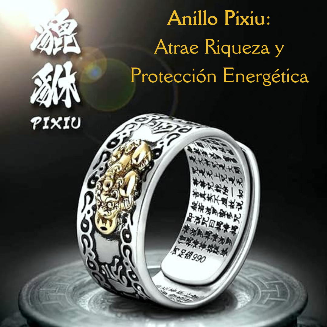 Anillo Pixiu de la Prosperidad: Amuleto Feng Shui para Riqueza y Protección Energética