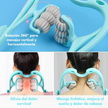 Masajeador RelaxPro™: ¡Dile adiós al dolor de cuello!