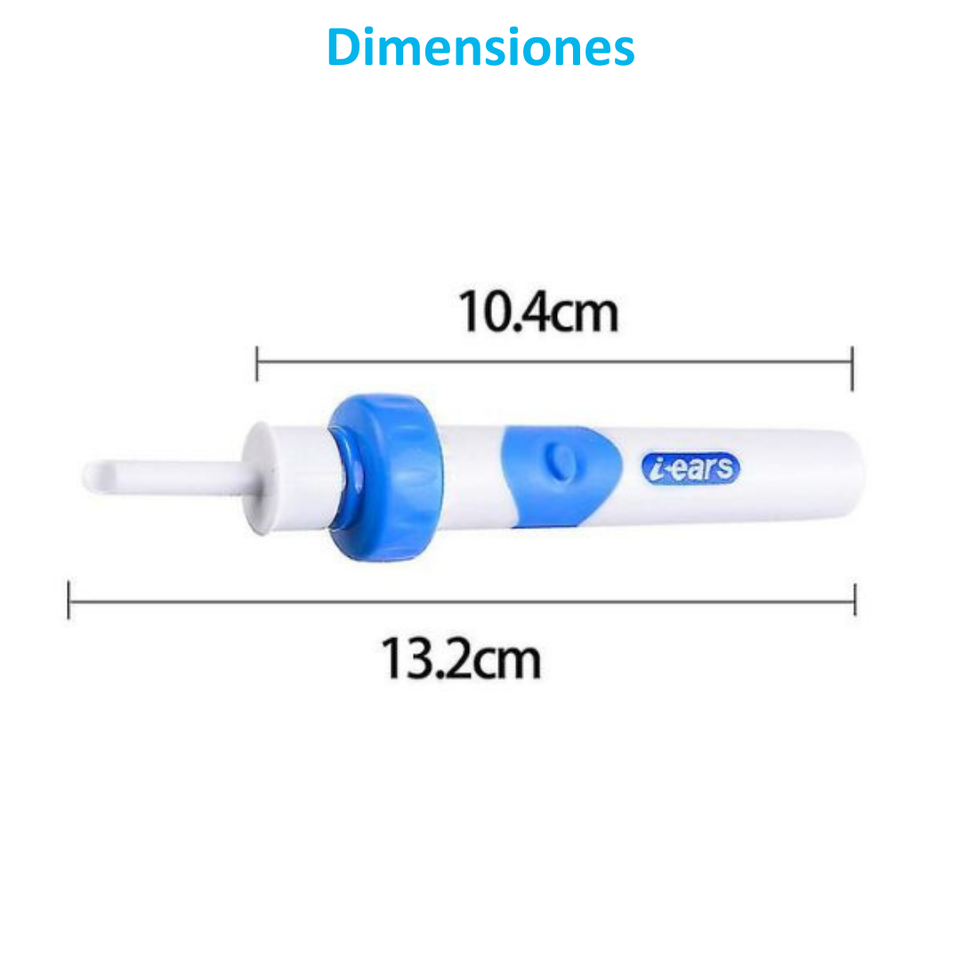 Limpiador Eléctrico de Oídos: Succión Delicada y Efectiva del Conducto Auditivo